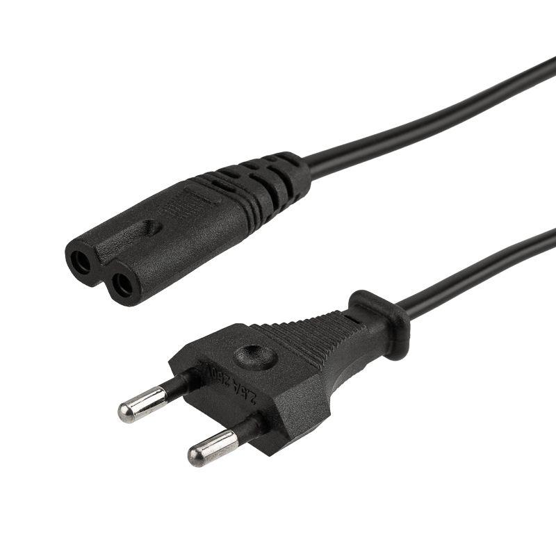 Шнур сетевой 1.8м 2x0.5кв.мм Rexant 11-1101