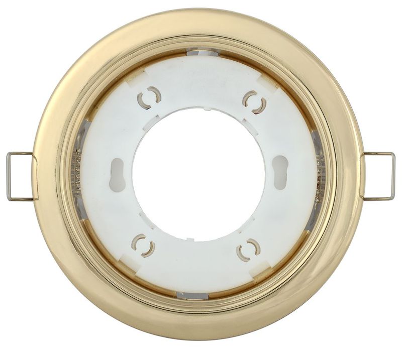 Светильник точечный GX53 встраив. зол. IEK LUVB0-GX53-1-K22