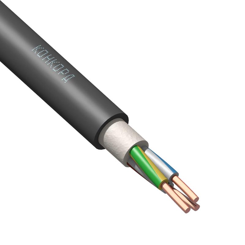 Кабель ППГнг(А)-HF 3х10 ОК (N PE) 0.66кВ (м) Конкорд 4701