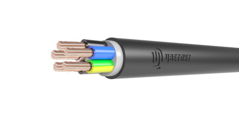 Кабель ППГнг(А)-HF 5х25 МК (N PE) 0.66кВ (м) Цветлит 00-00140606