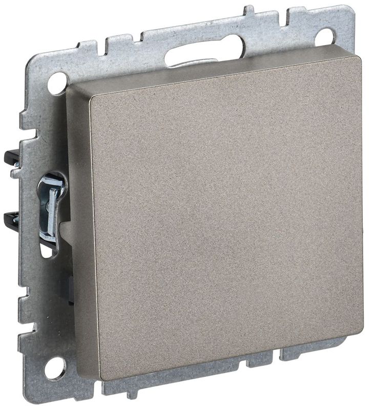 Выключатель перекрестный 1-кл. СП BRITE 10А ВС10-1-3-БрШ механизм шампань IEK BR-V13-0-10-K37