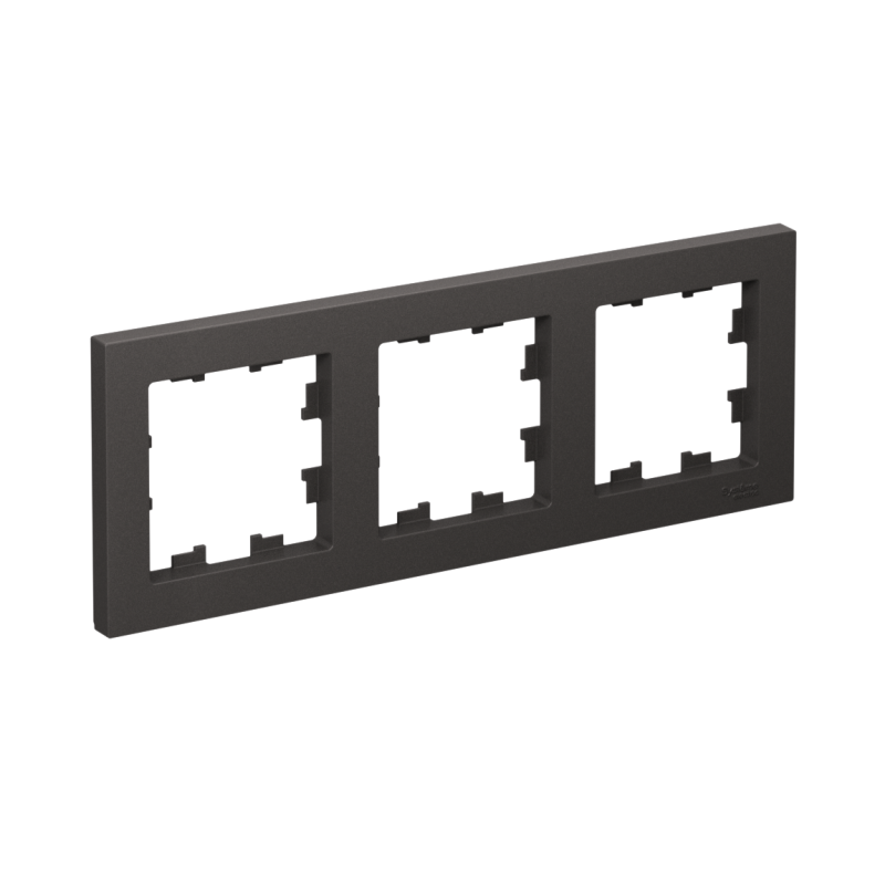 Рамка 3-м AtlasDesign универс. базальт SE ATN001403