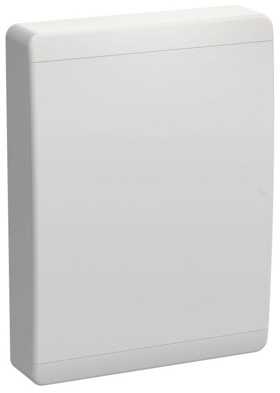 Корпус ЩРН-П-54 TEKFOR IP41 бел. дверь пластик. IEK TF5-KP13-N-54-41-K01-K01