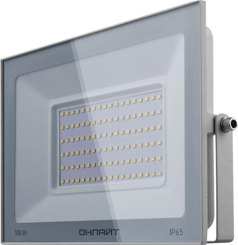 Прожектор светодиодный 90 139 OFL-100-4K-WH-IP65-LED 100Вт 4000К IP65 8000лм бел. ОНЛАЙТ 90139