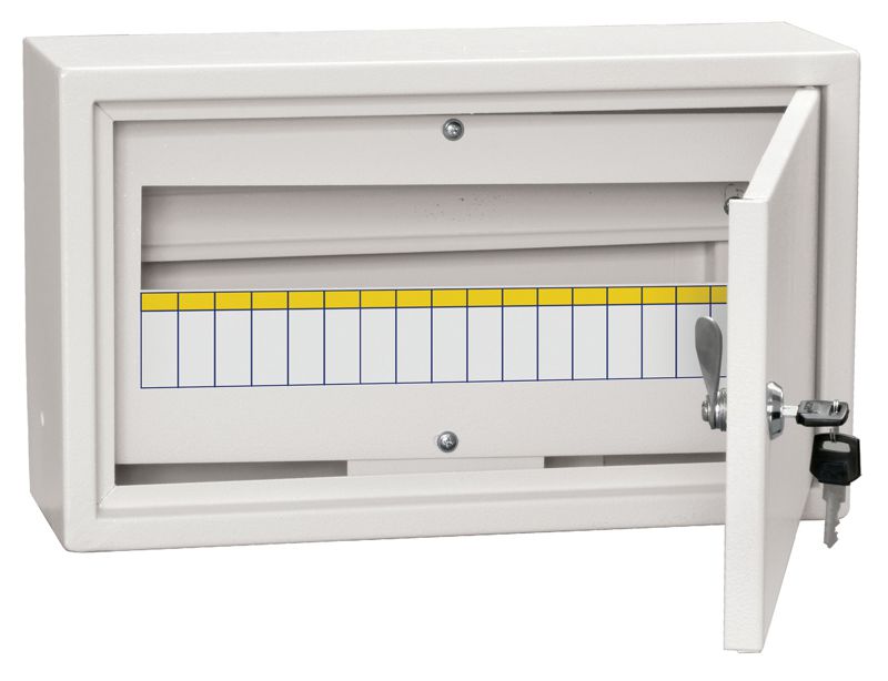 Корпус ЩРн-18 TITAN 3 265х440х120мм IP31 метал. бел. IEK MKM13-N-18-31-Z