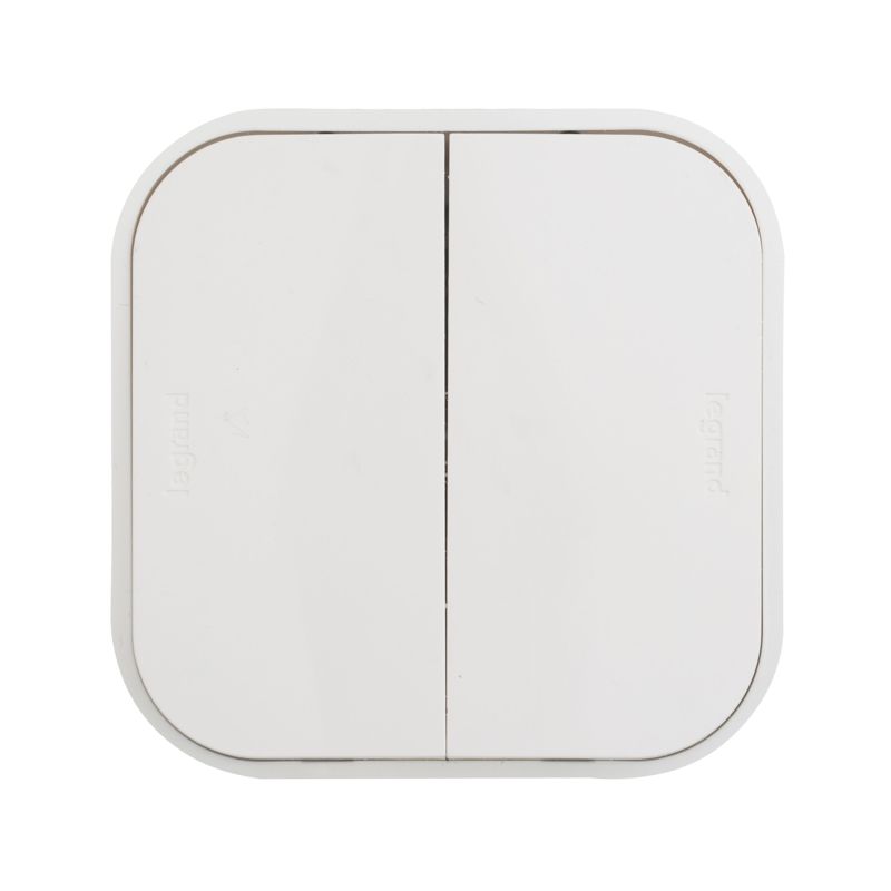 Выключатель 2-кл. ОП Quteo 10А IP20 10AX бел. IEK 782202