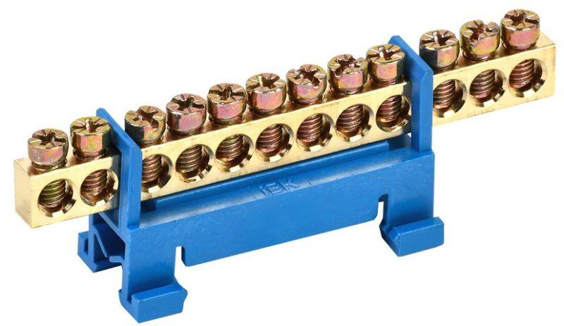 Шина нулевая на DIN-изол. 