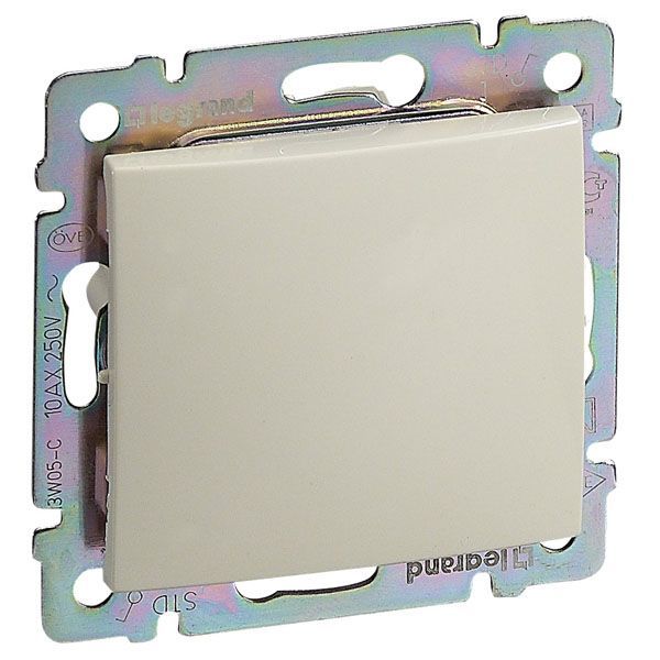 Переключатель проходной 1-кл. СП Valena 10А IP31 250В механизм сл. кость IEK 774306