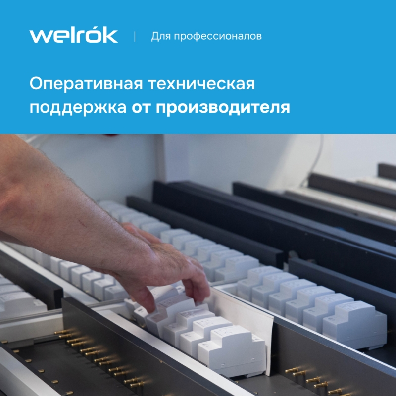 Розеточное реле напряжения Welrok PR